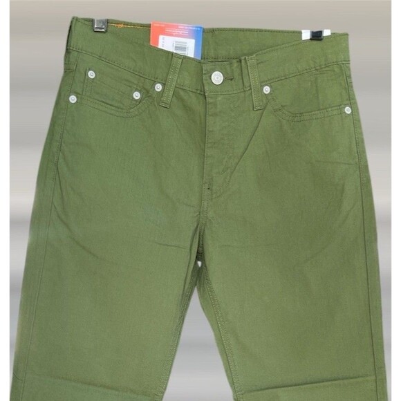 Levi’s Performance 511 Slim Stretch All Seasons Tech Green Pants Men’s W30 L30 - Picture 15 of 16